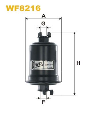 WIX FILTERS Kütusefilter WF8216